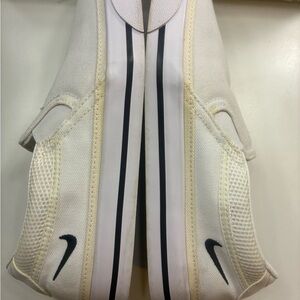 Nike Women's Off-White and Black Jacket